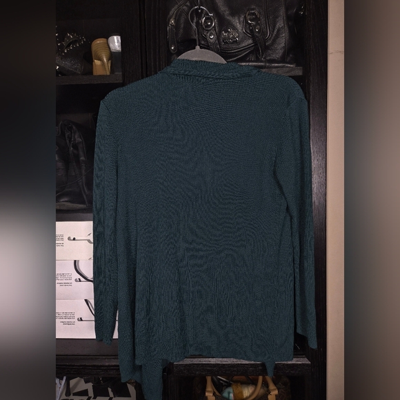 5 For $25✨️Uniqlo Womens Small Green Turquoise Cardigan Longsleeved Sweater Top - Picture 8 of 9